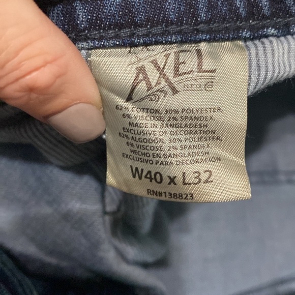 NWT TK AXEL Slim Boot Medium Wash Mens Jeans | 40x32 - Picture 4 of 11